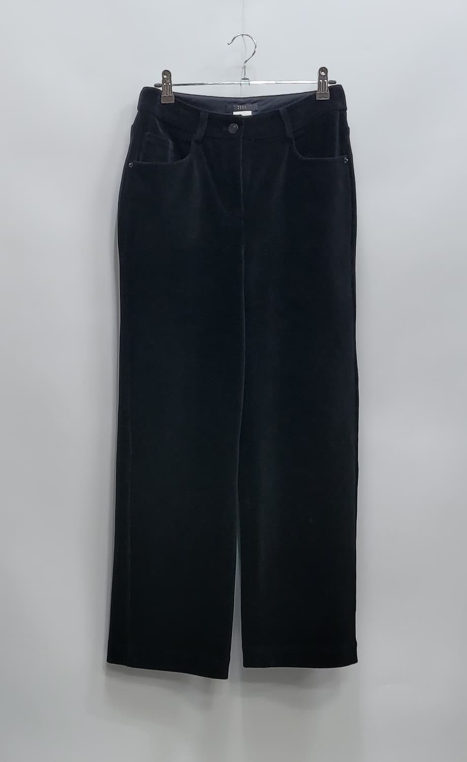 ZOOC 23FW 주크 스판 코듀로이 팬츠 / 여 55 (67-94)블랙 상품이미지1