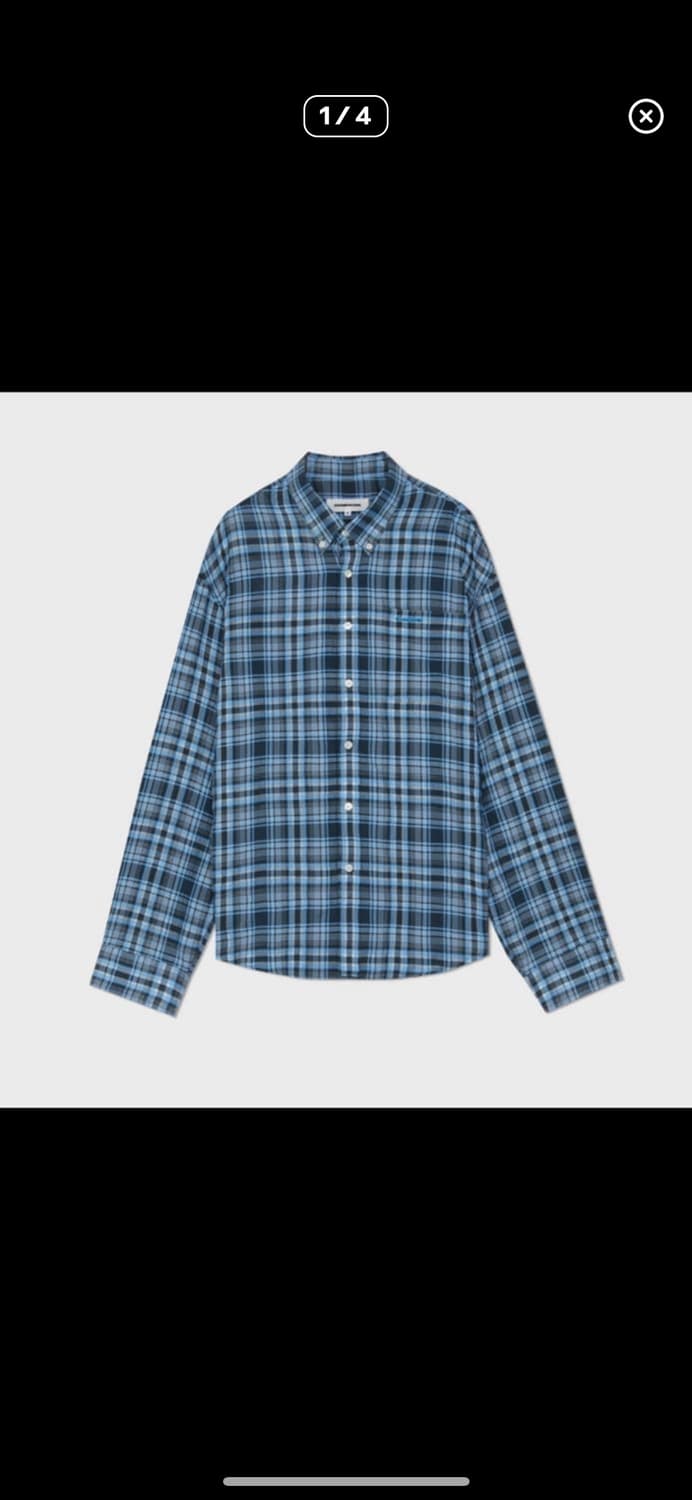 [L] 구민성 체크셔츠 상품이미지1