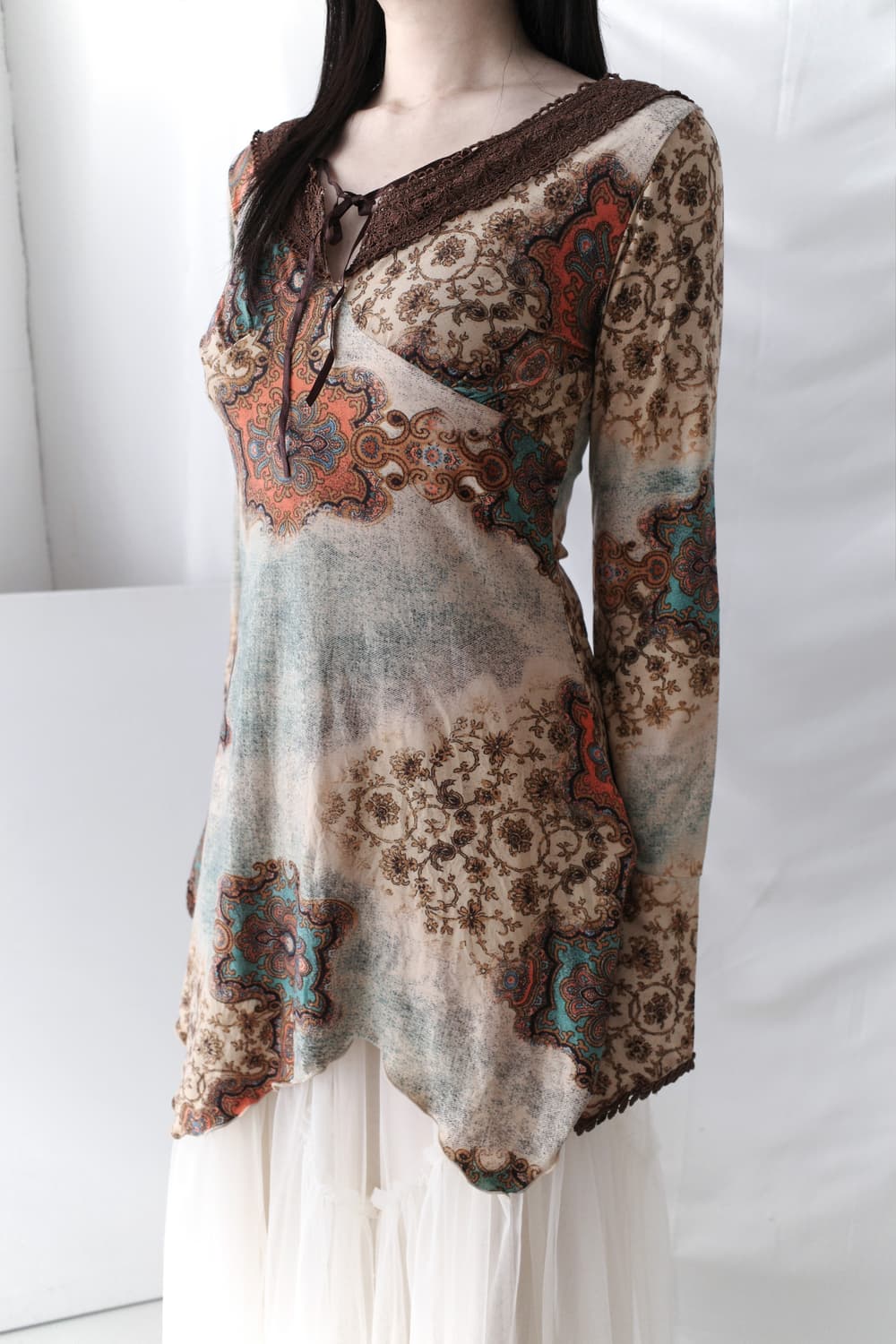 oriental unbalanced long sleeve 상품이미지6