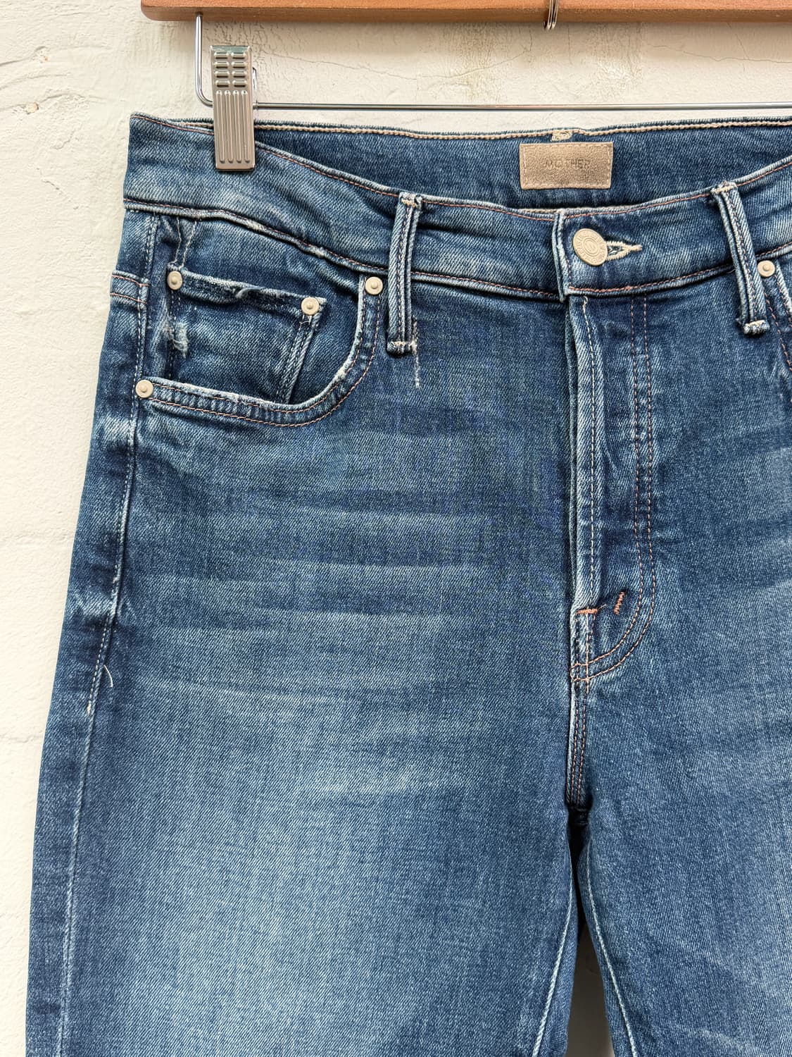 Mother denim 마더 데님 세인트 앵클핏 데님팬츠 W25 상품이미지2