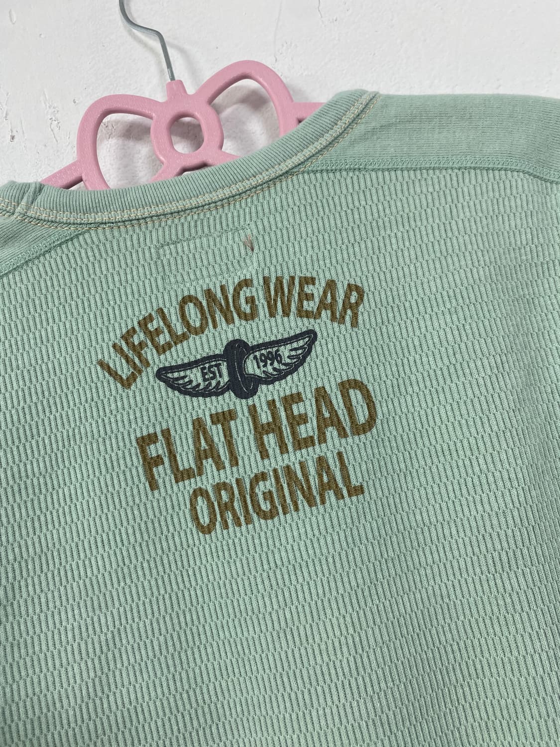 THE FLAT HEAD WAFFLE LONG SLEEVE 상품이미지6