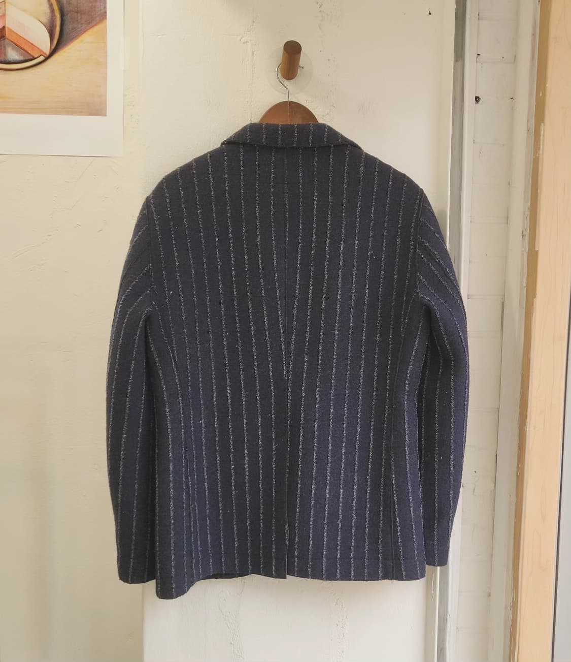 Panicale 스트라이프 모직블레이저(Italy made) 상품이미지6