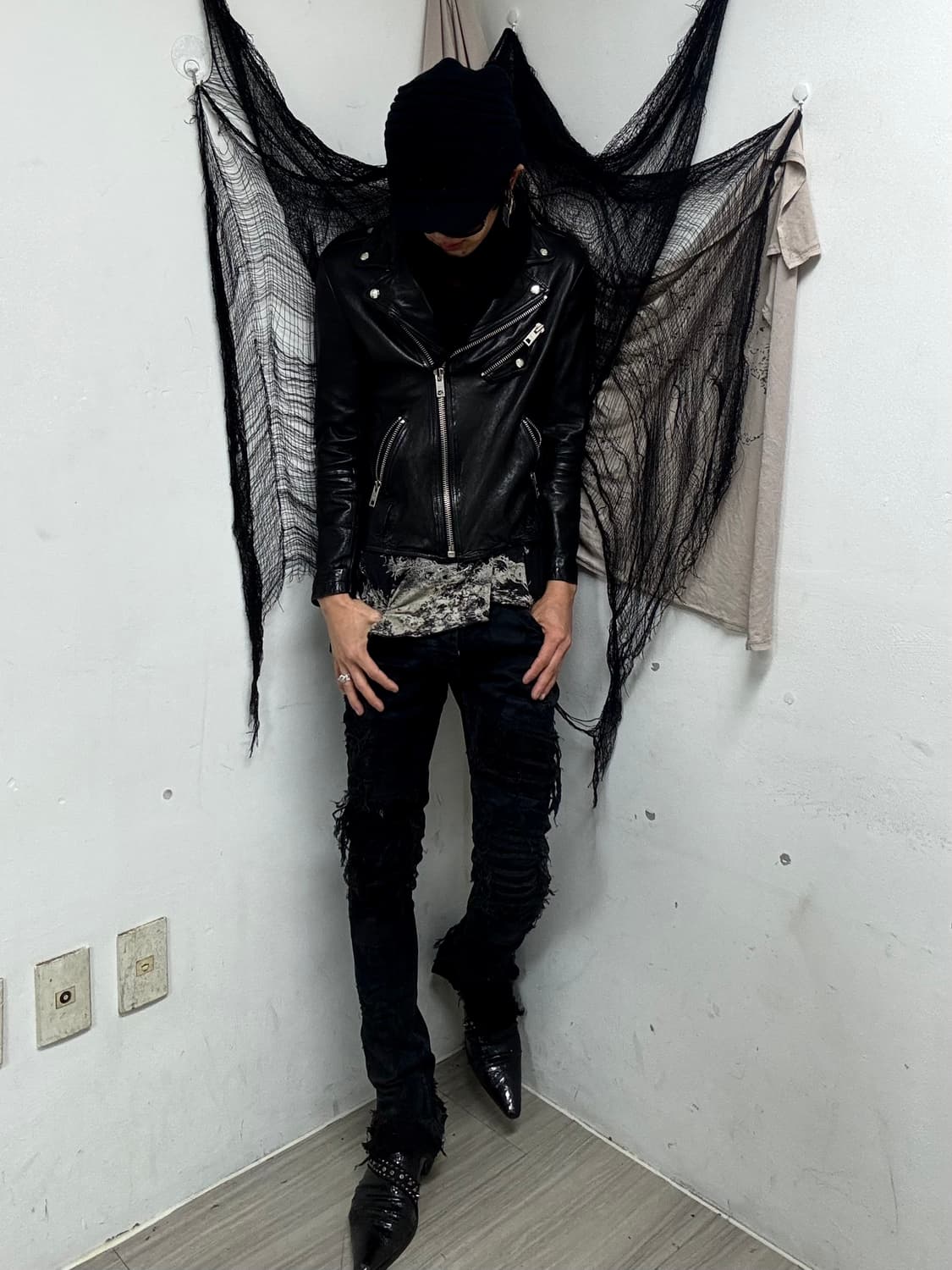 SheepSkin RockChic Leather Jacket 상품이미지3