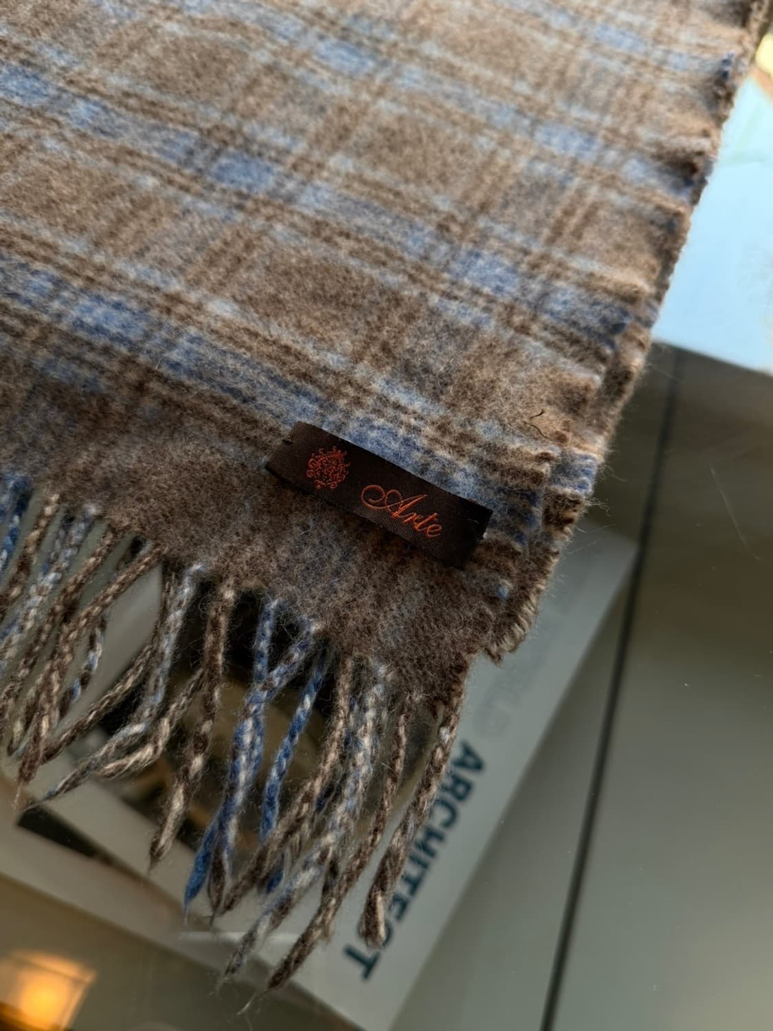 브리티쉬 캐시미어 울 머플러 상품이미지10