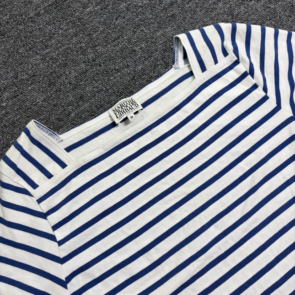 마리떼 프랑소와 저버 W 스퀘어넥 반팔티 상품이미지3