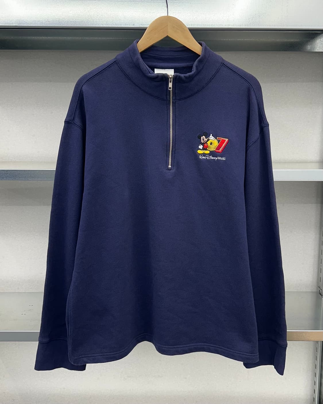 (XL)디즈니 반집업 맨투맨-M1124 상품이미지2