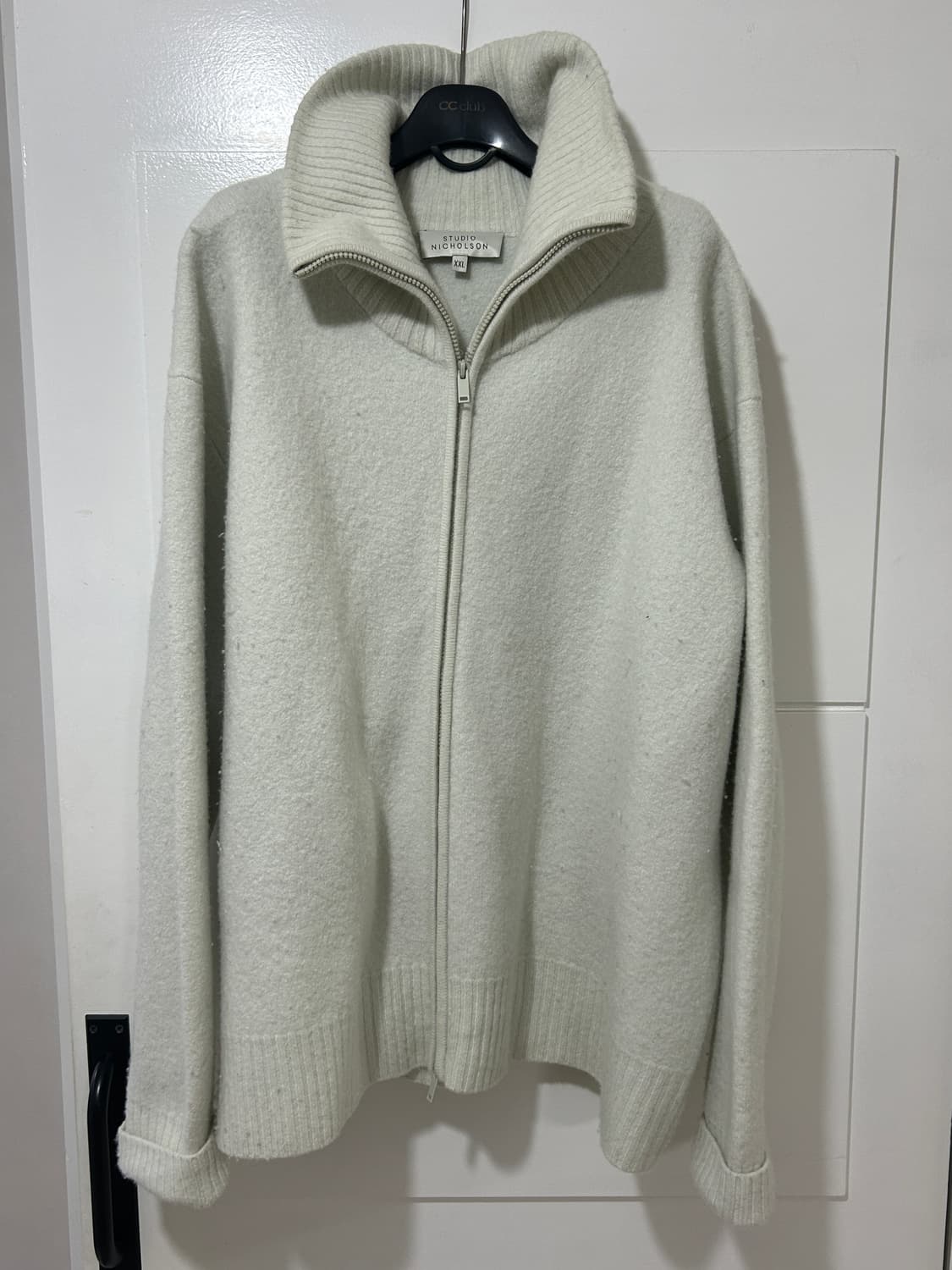 스튜디오 니콜슨 메리노 울 니트 집업 (iwaki 가디 상품이미지2