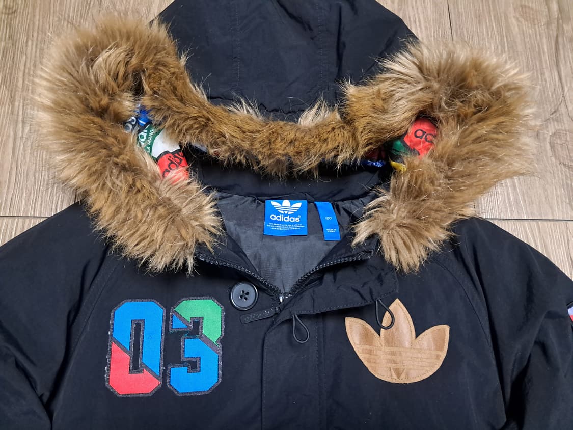 아디다스 뱃지 롱패딩 남성100  상품이미지4