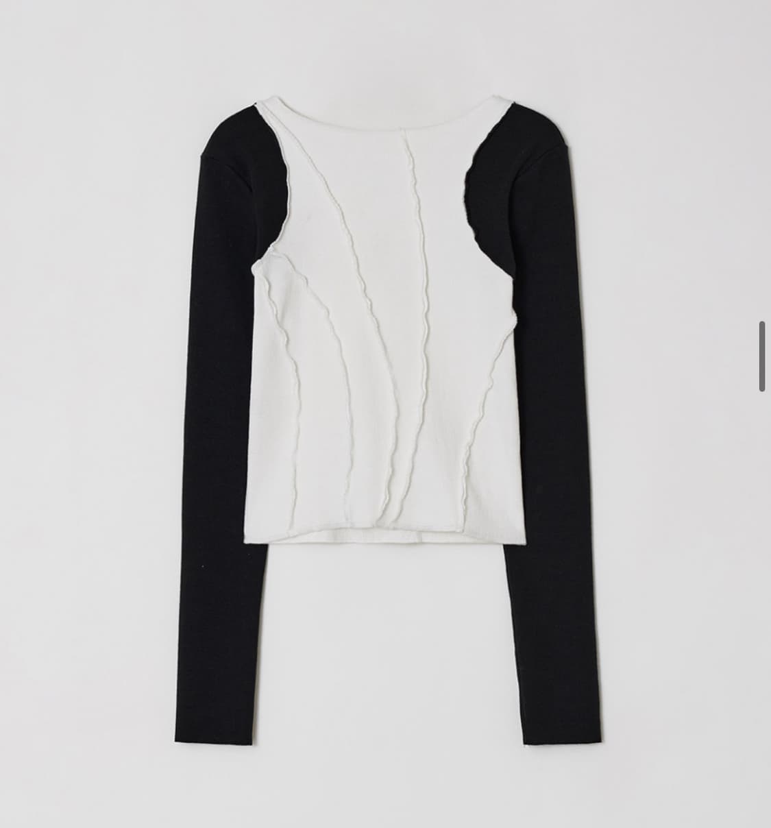 다이애그널 긴팔 티 상품이미지1