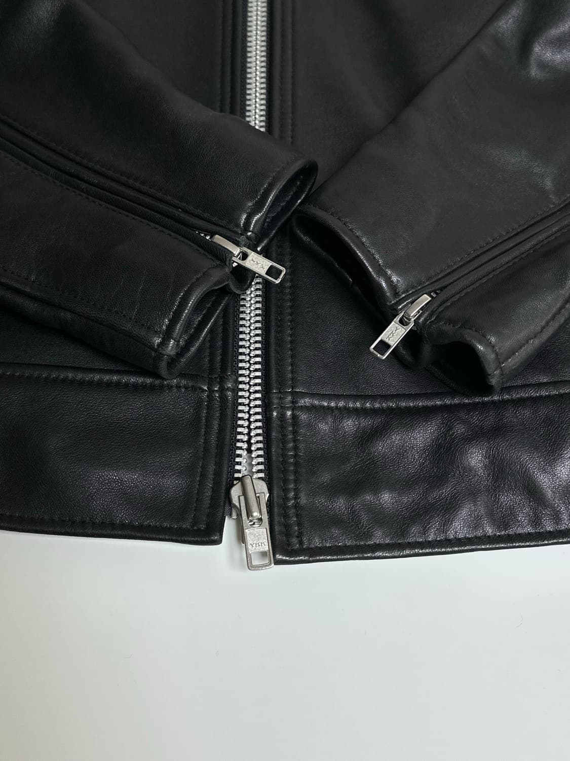 비바스튜디오 싱글 라이더 가죽 자켓 상품이미지3