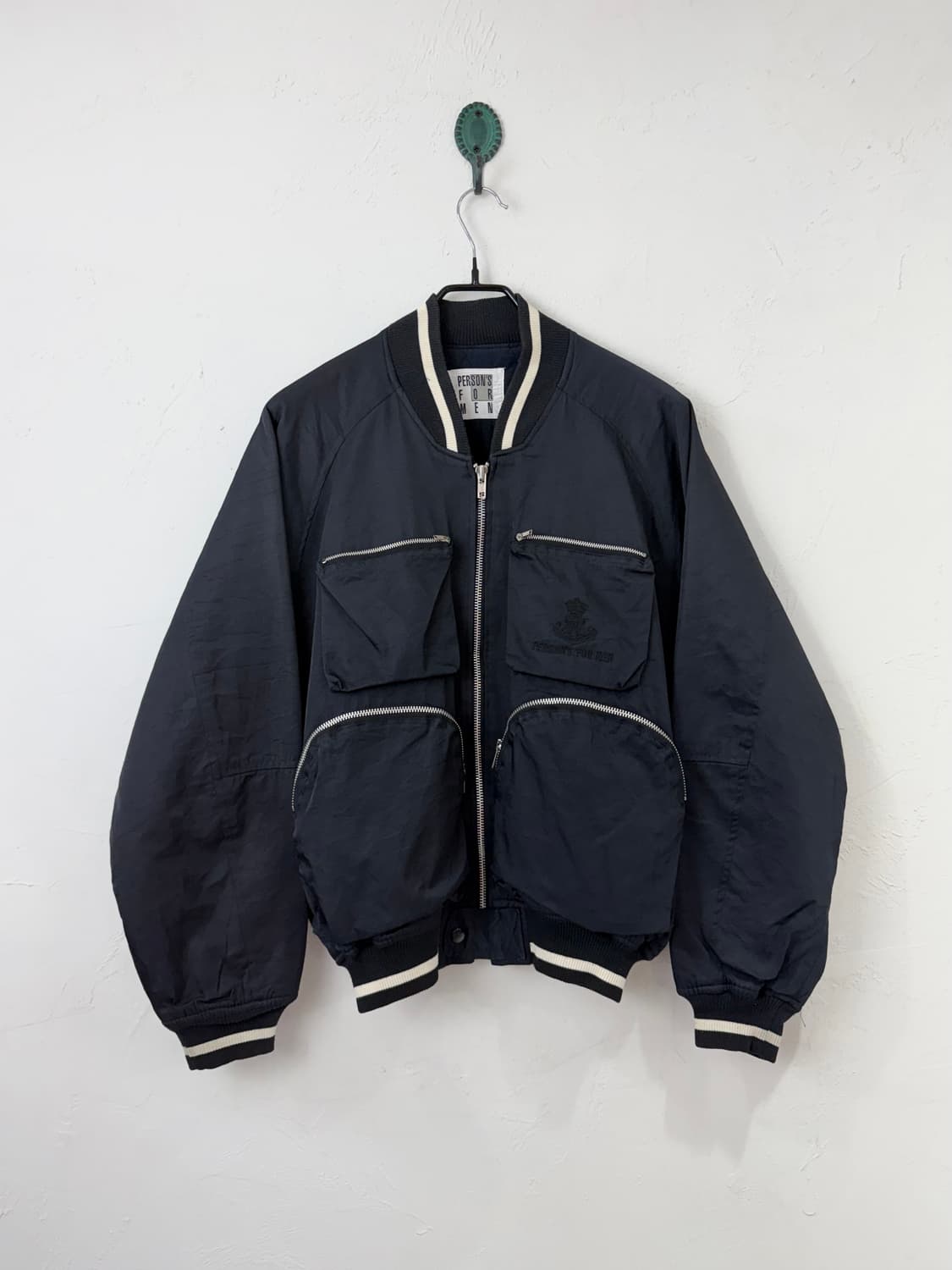 80s PERSON's FOR MEN 3D 카고 봄버 상품이미지2