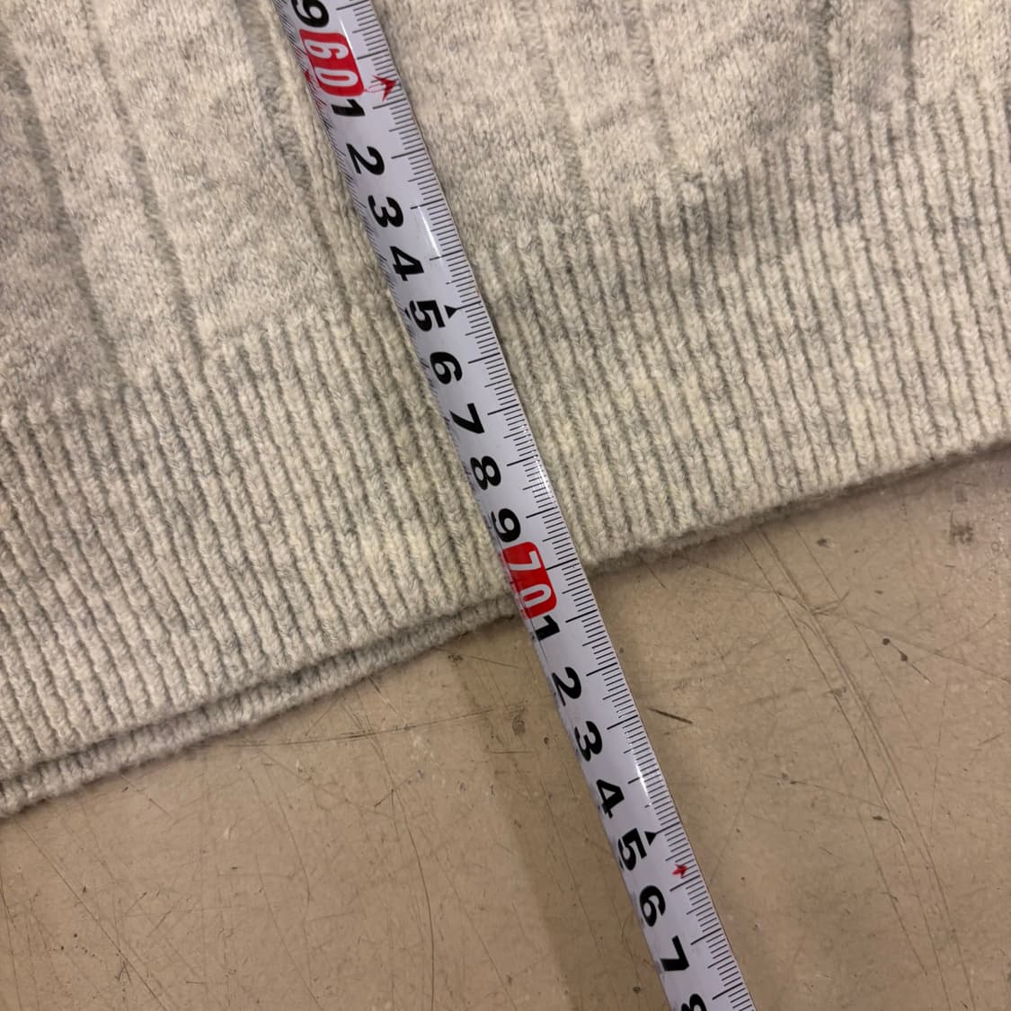 수아레 케이블 니트 상품이미지4