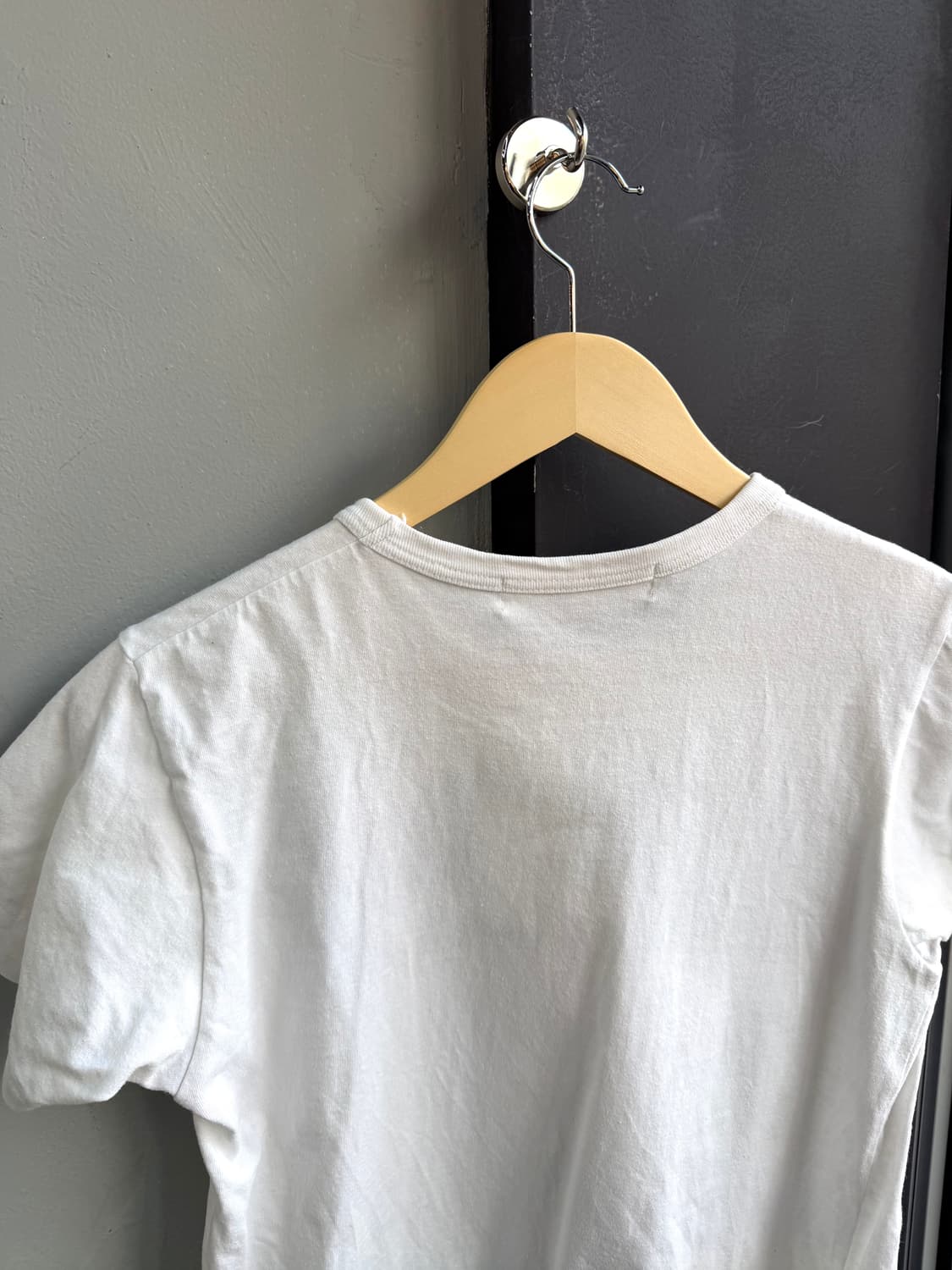 L/ 꼼데가르송 리버스 로고 라운드 반팔 상품이미지6