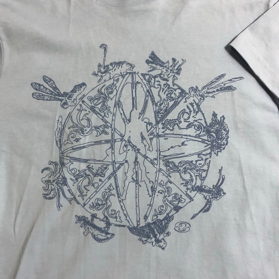 산산기어 코디셉스 티셔츠 블루 상품이미지2