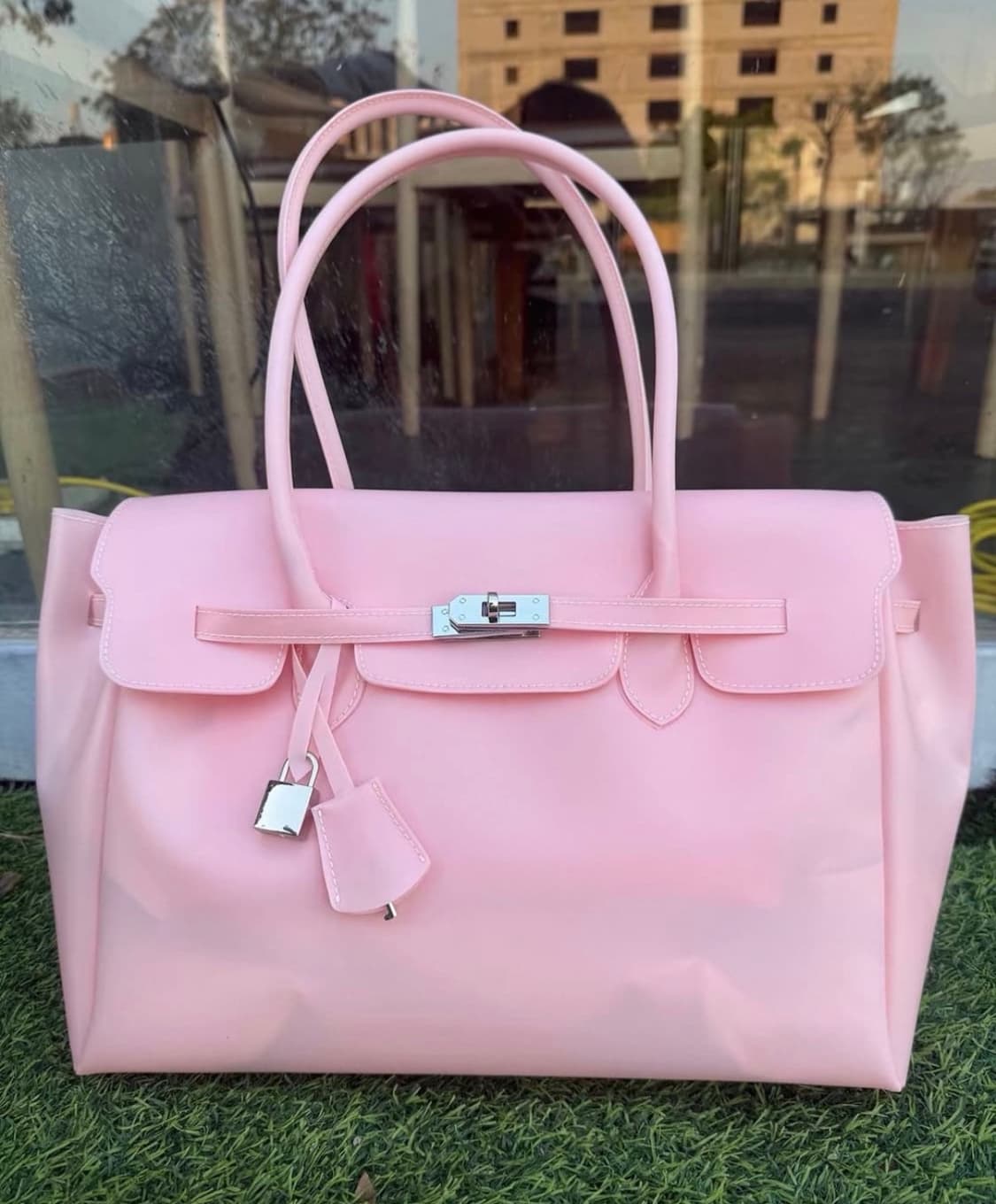 키키 젤리버킨백 핑크 상품이미지1