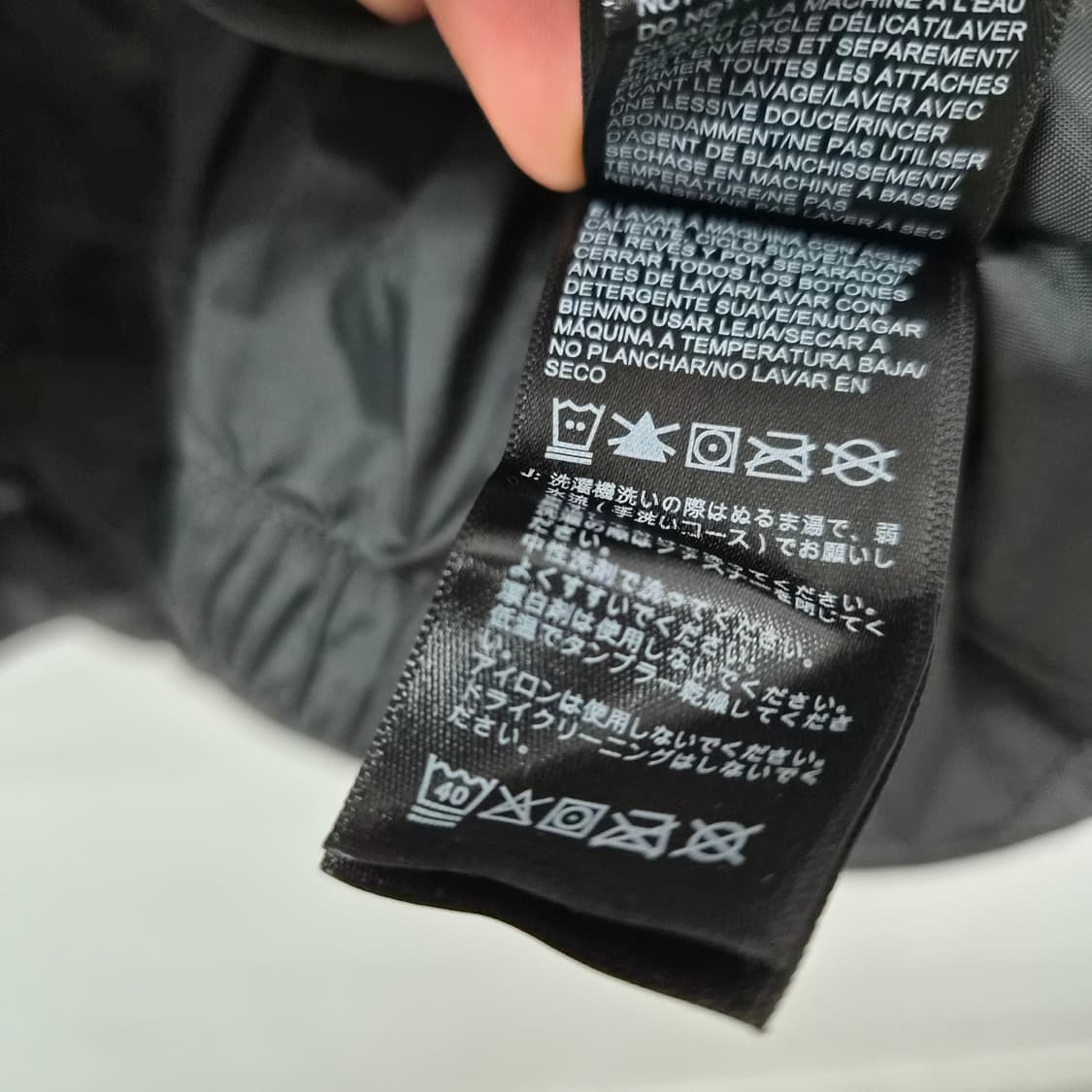 노스페이스 바람막이 블랙 / 패턴 남성 XL 상품이미지6