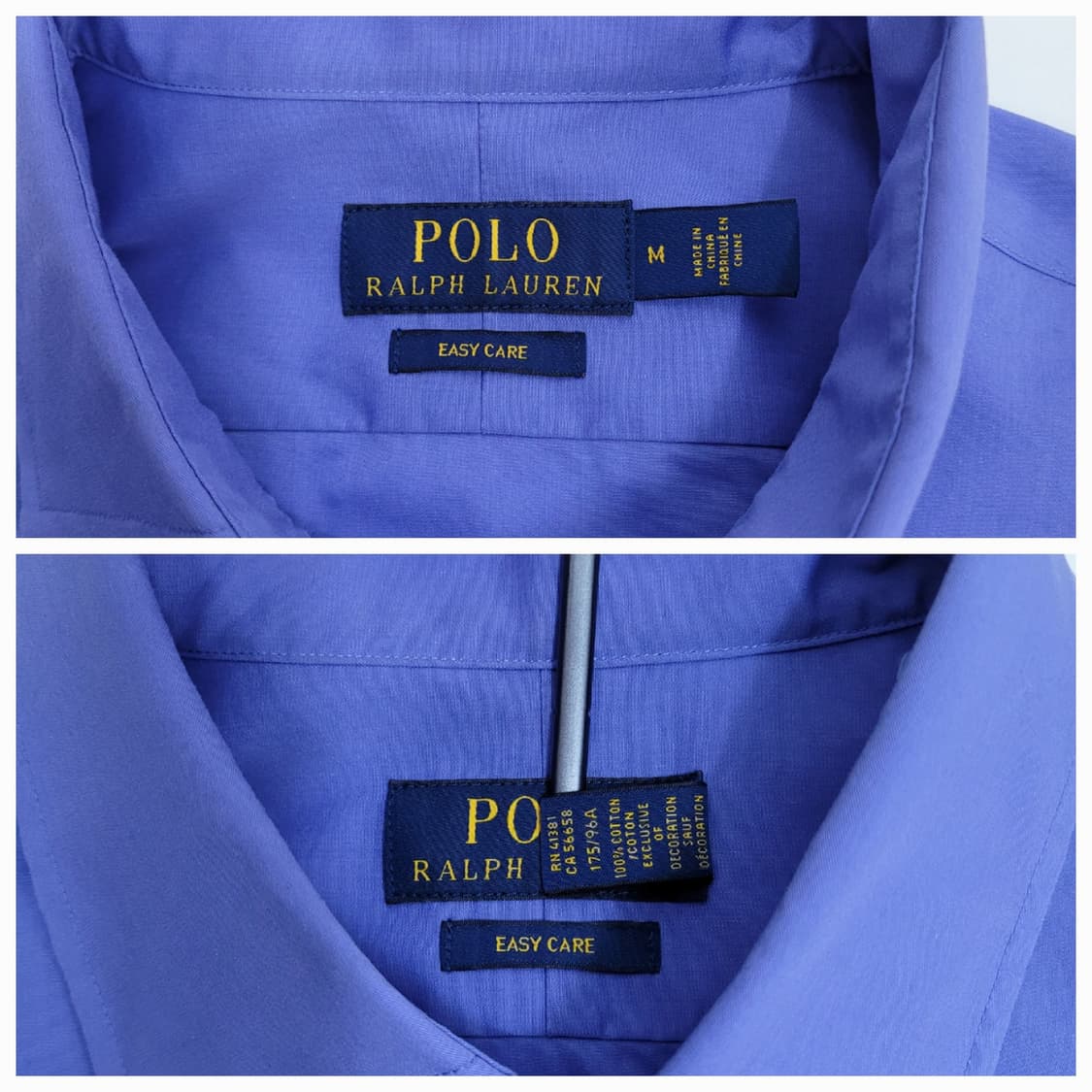 POLO 폴로 랄프로렌 이지 케어 코튼 셔츠 / 남 M 스카이블루
 상품이미지8