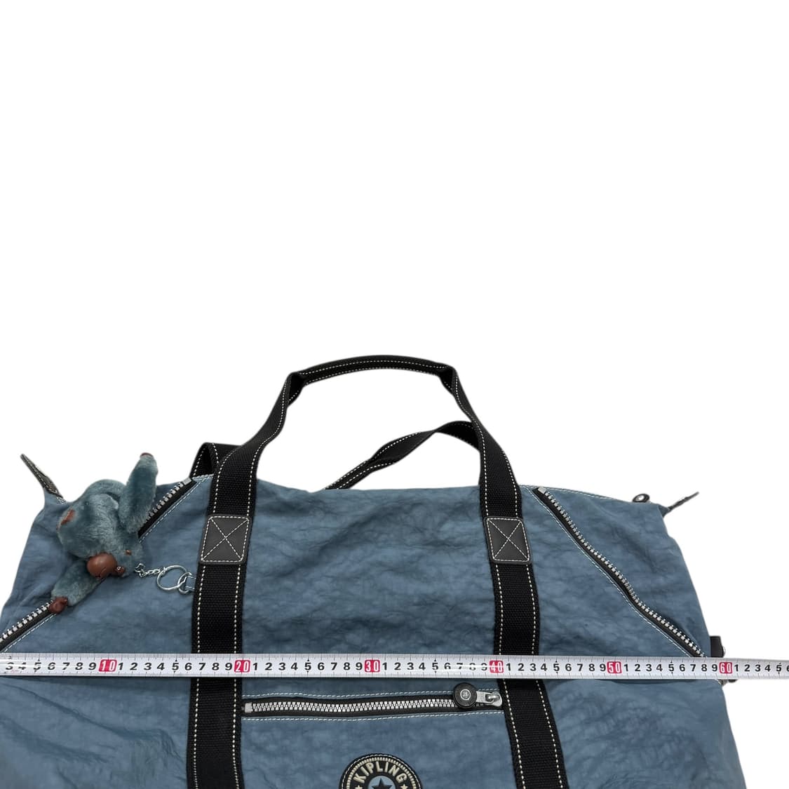 키플링 빈티지 Y2K 소라색 블루 빅 숄더백 토트백 가방 상품이미지5
