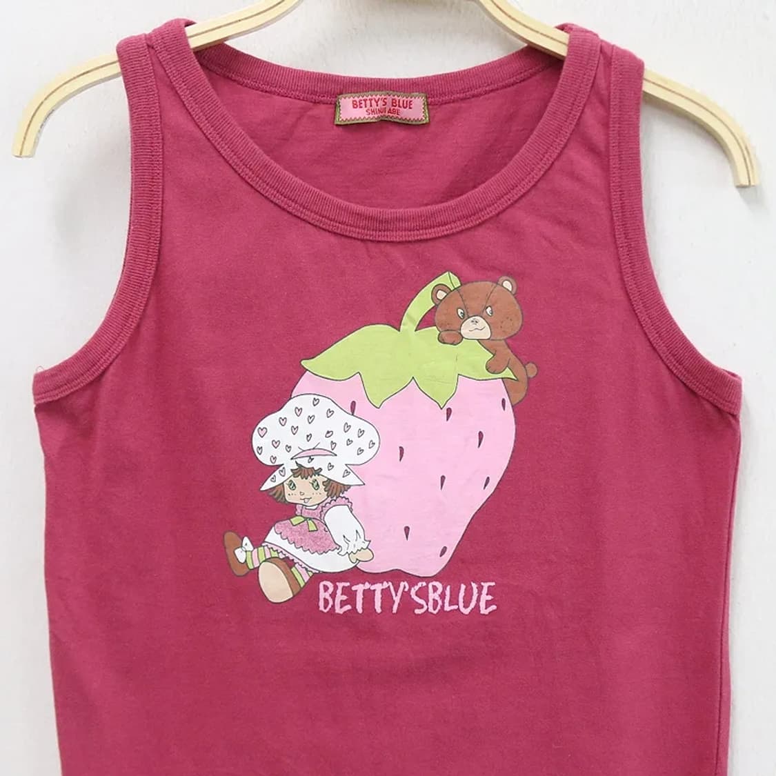 Betty's Blue Shinji Abe 키치 y2k 슬리브리스 상품이미지3