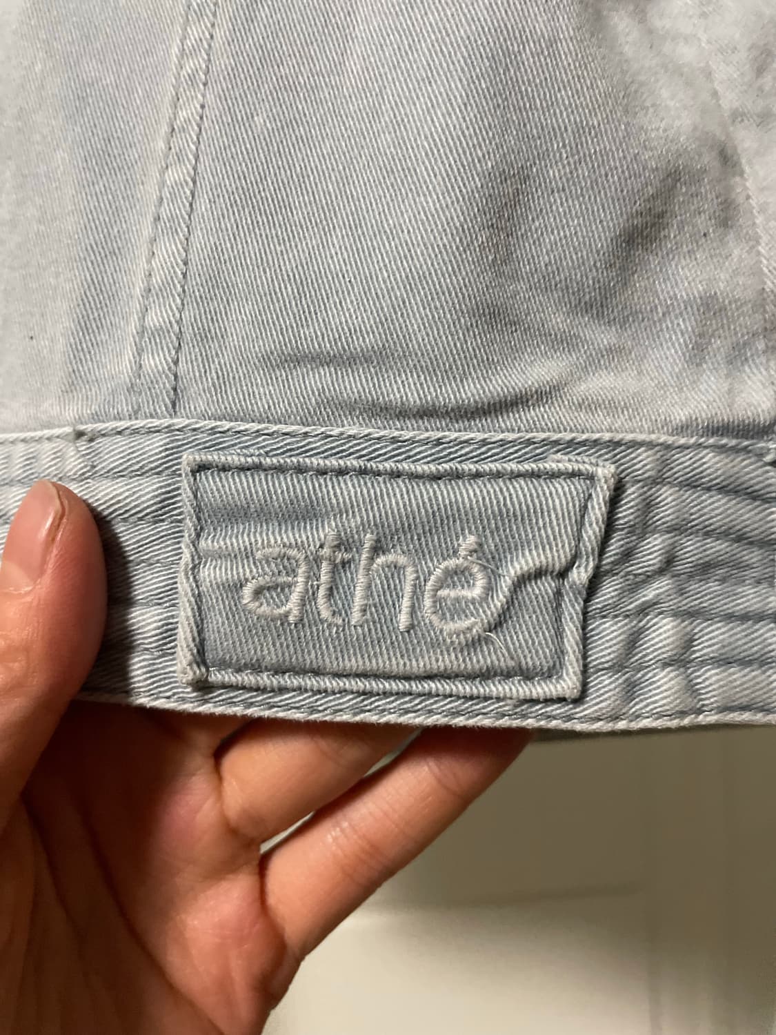 아떼 바네사브루노 코튼 데님 라이더 자켓 상품이미지6