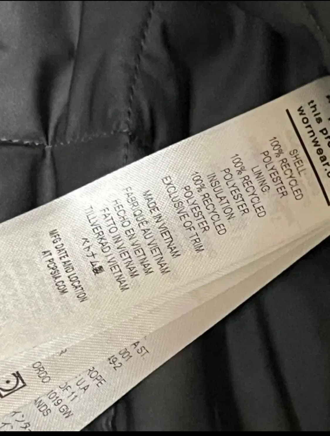 파타고니아 경량패딩 다이아몬드 봄버 후디 L 상품이미지5