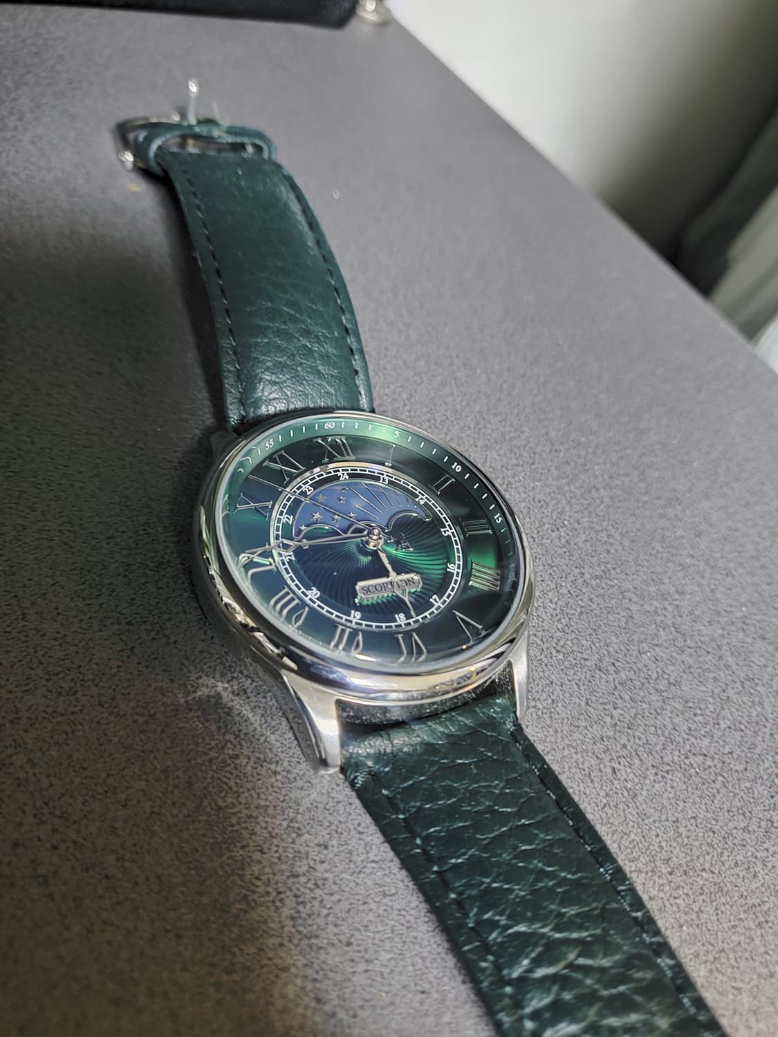 SCORPION 스콜피온 가죽시계 상품이미지1