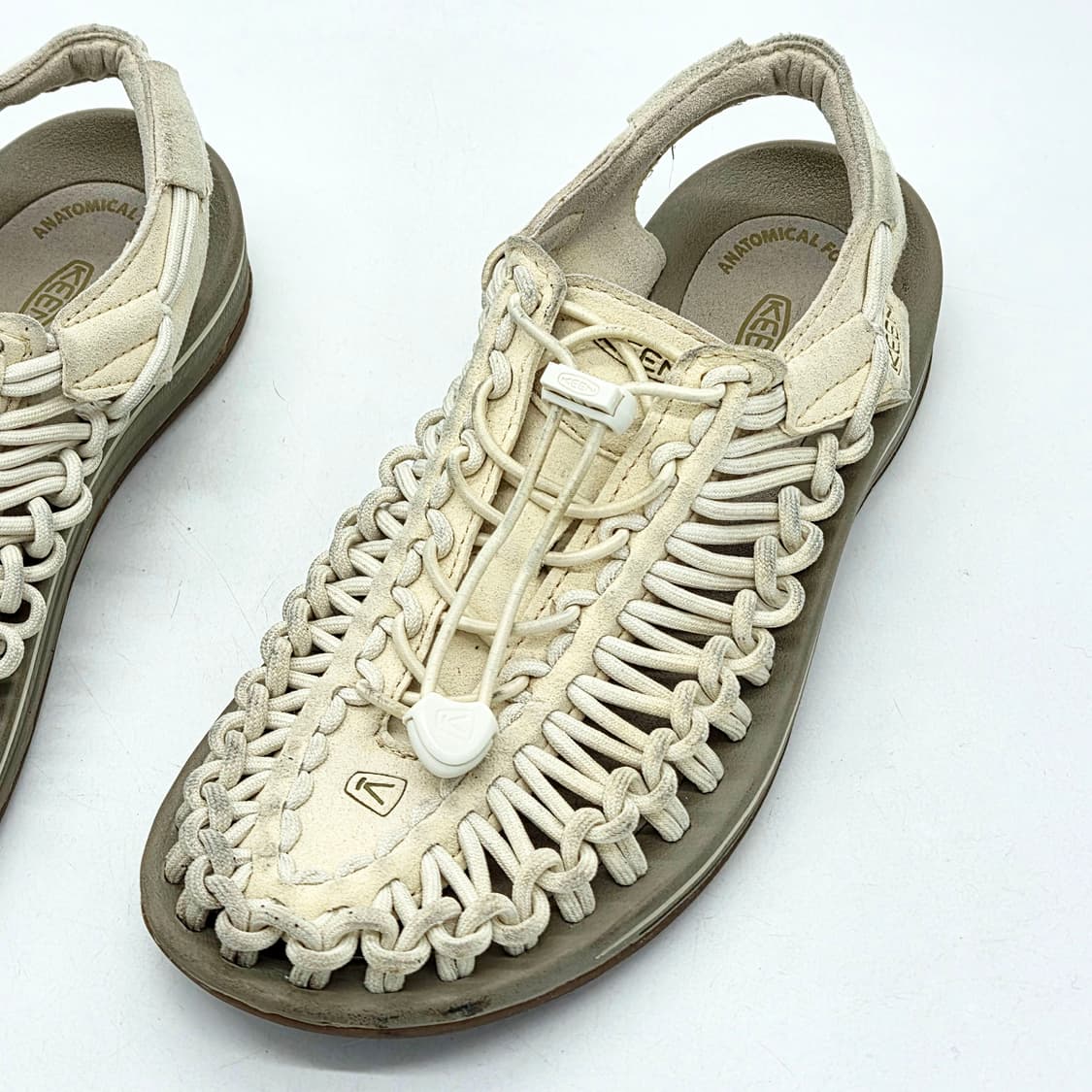 KEEN 킨 우먼스 유니크 샌들 화이트 캡 콘스타크 (245) 상품이미지4