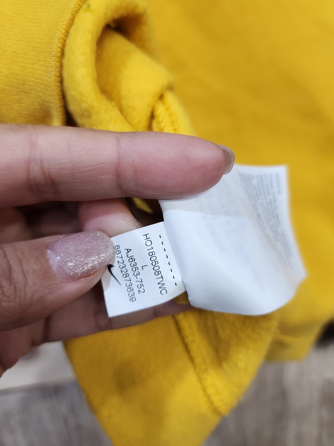 616) 나이키 NIKE 스포츠웨어 하이브리드 기모후디 상품이미지5