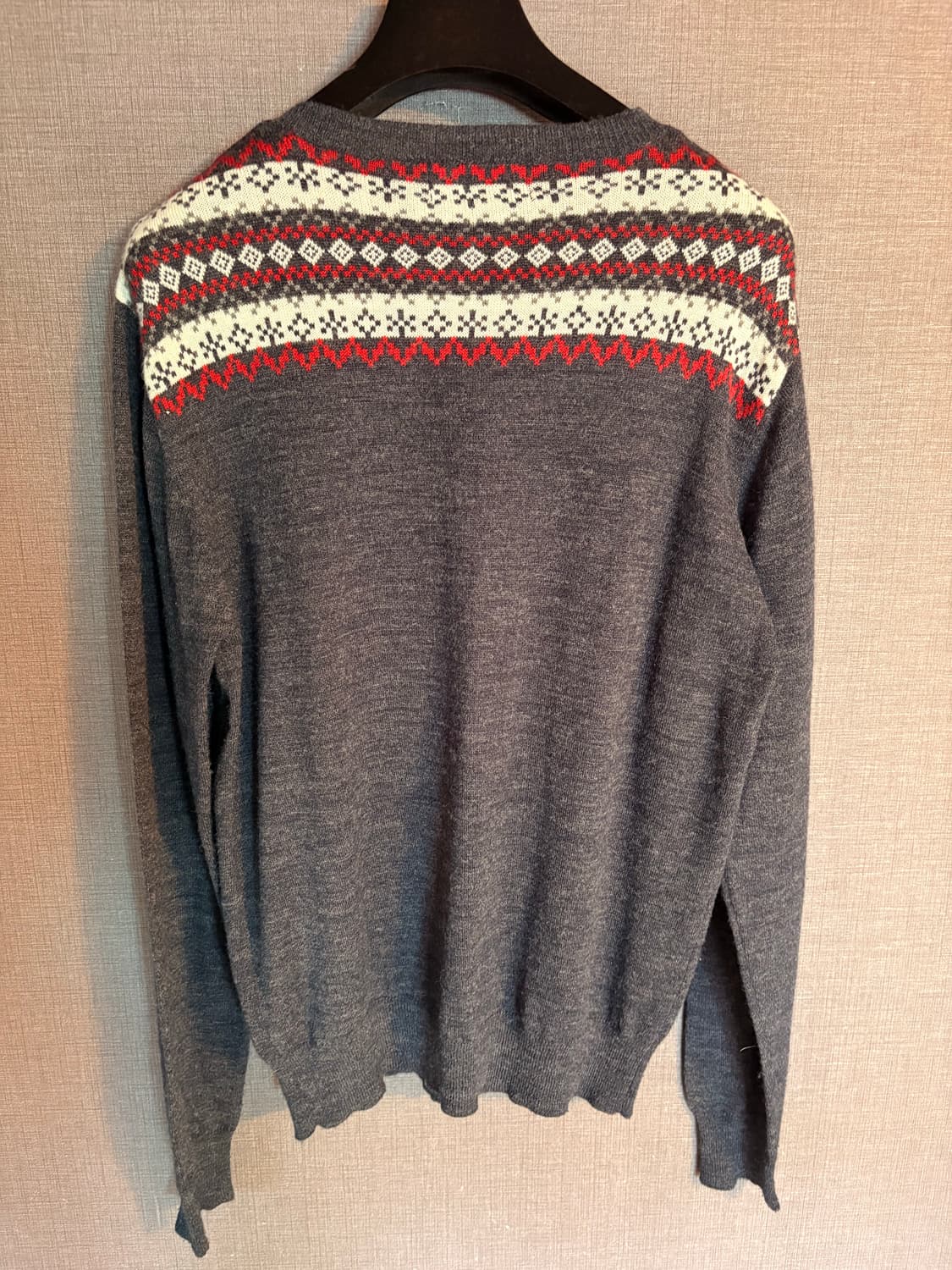 BEAMS HEART 노르딕 패턴 니트 Japan 상품이미지5