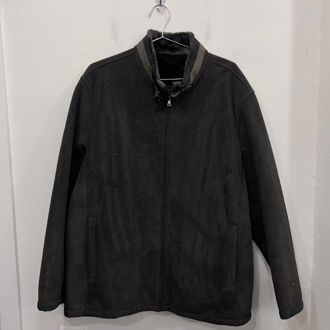 올젠 이너모헤어 하이넥 코듀로이 자켓 상품이미지2