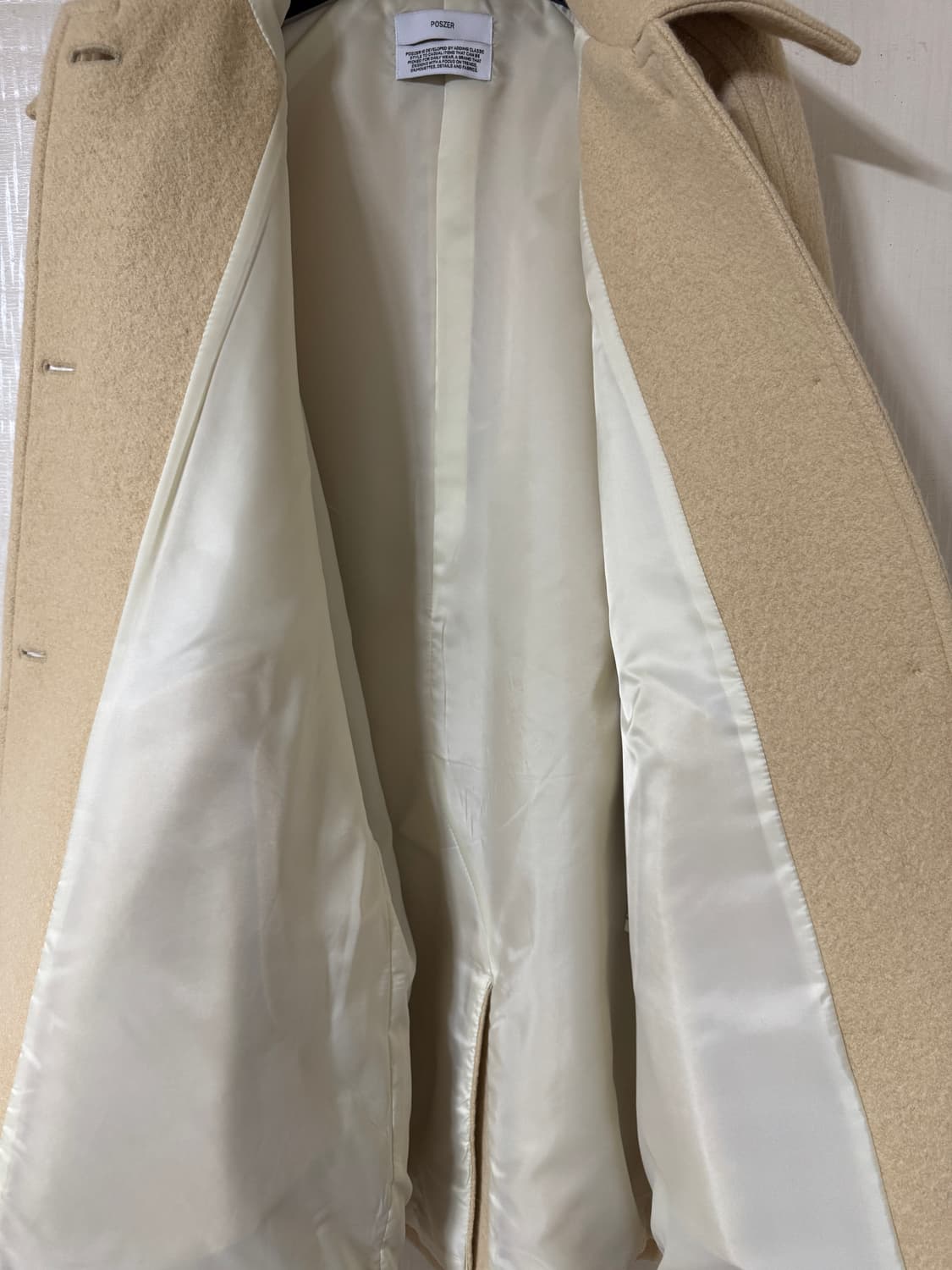 포저 레몬 울 하프코트 상품이미지5