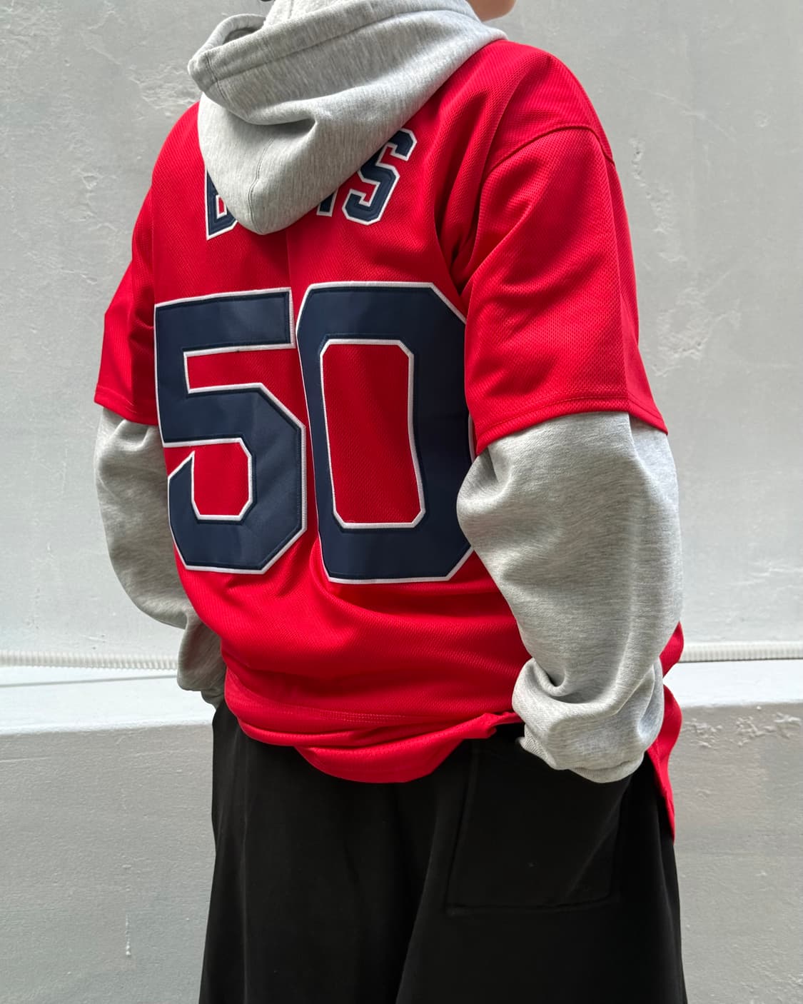 새상품 Majestic BOSTON RED SOX BASEBALL반팔져지 상품이미지2