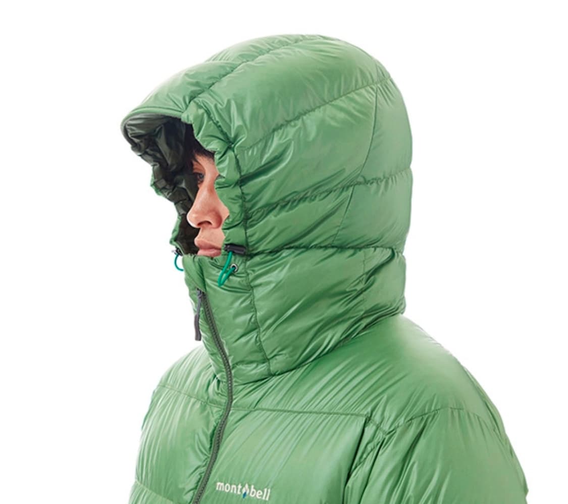 몽벨 알파인 다운 패딩 오렌지 XL 상품이미지10