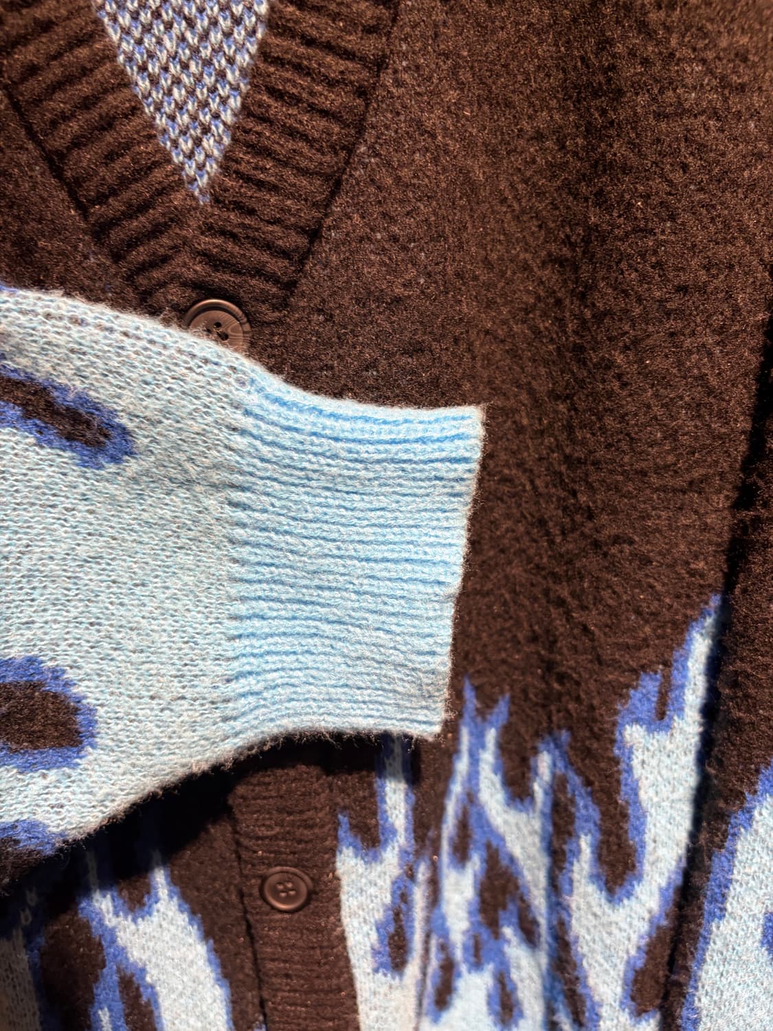 Big size flame gardigan / 바이커 플레임 가디건 상품이미지4