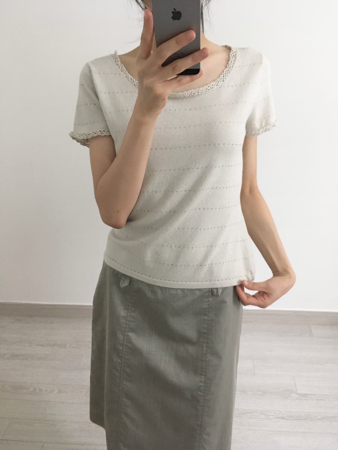 glitter knit top 상품이미지1