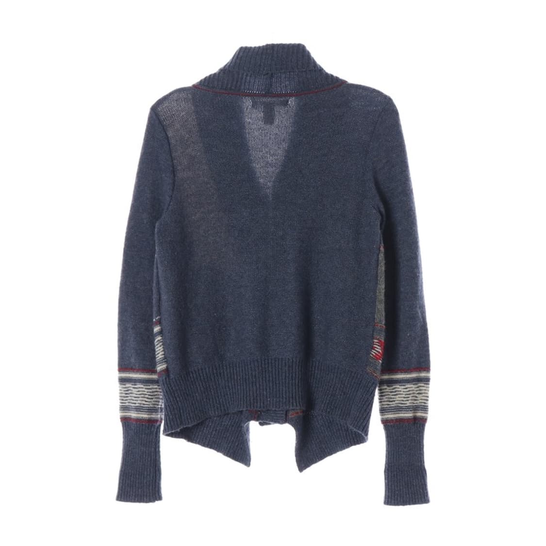 리바이스 네이비 에스닉 패턴 숄카라 가디건 M 상품이미지2