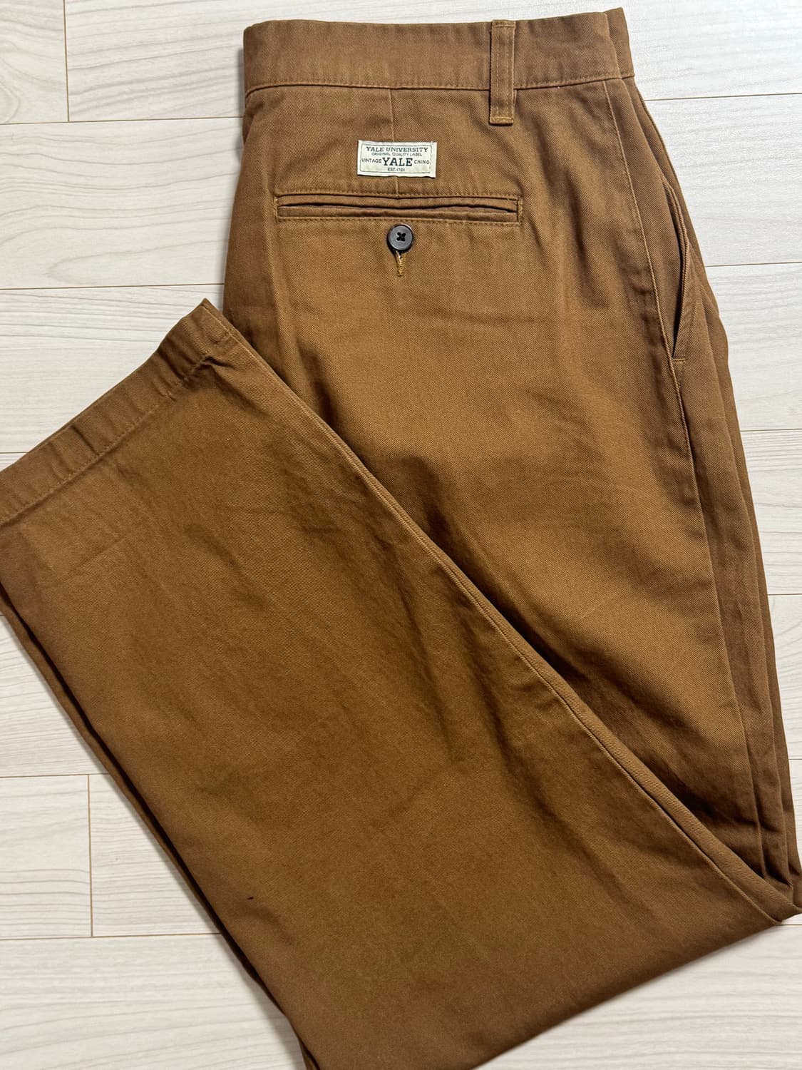 예일 원턱 치노팬츠 상품이미지1