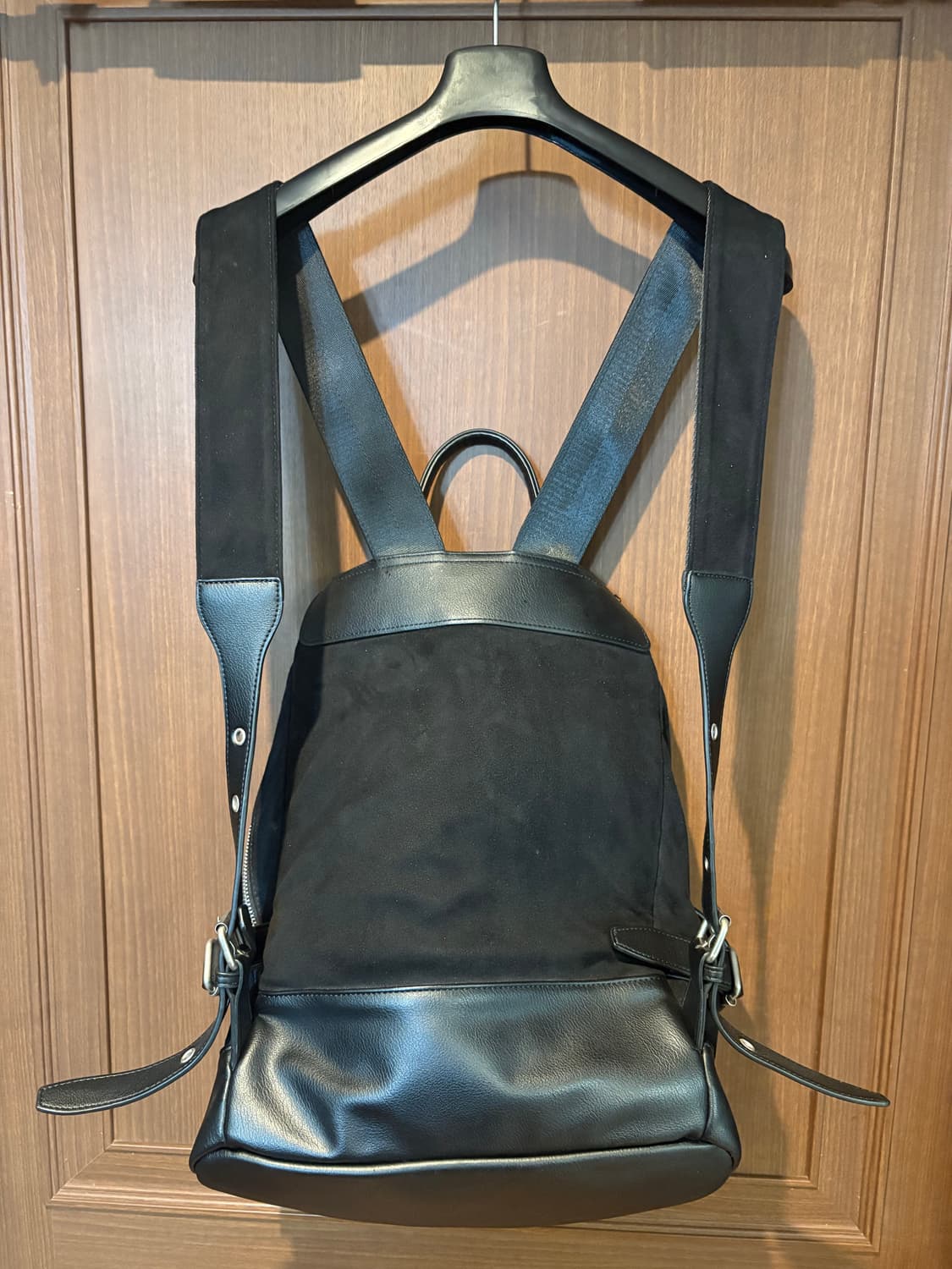 르아브 앨버트 스웨이드 럭색 블랙 상품이미지4