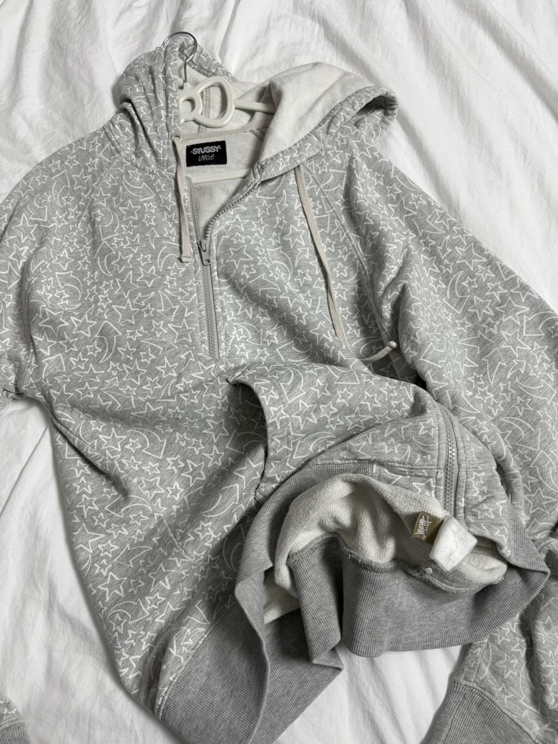 스투시 스타 올드 후드집업 상품이미지4