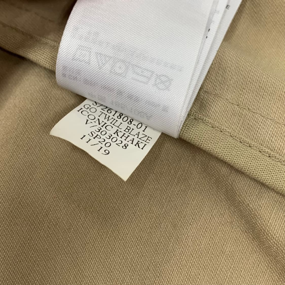 GAP 갭 트윌 코튼 블레이져 자켓 (XL) 상품이미지7