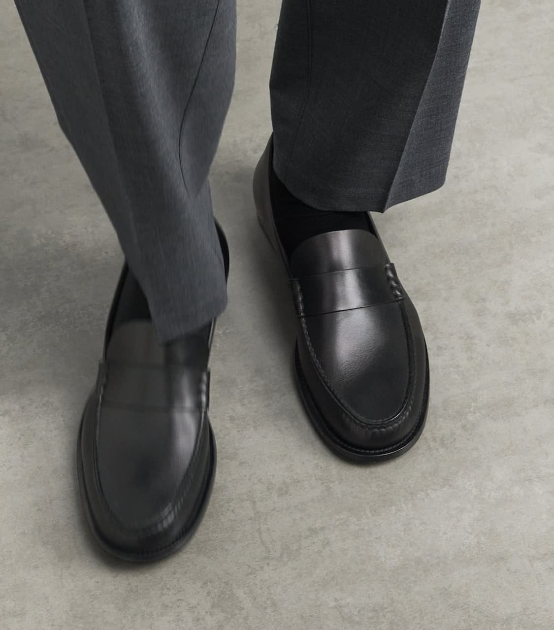 [39]더로우 Novus 페니 로퍼/블랙 상품이미지8