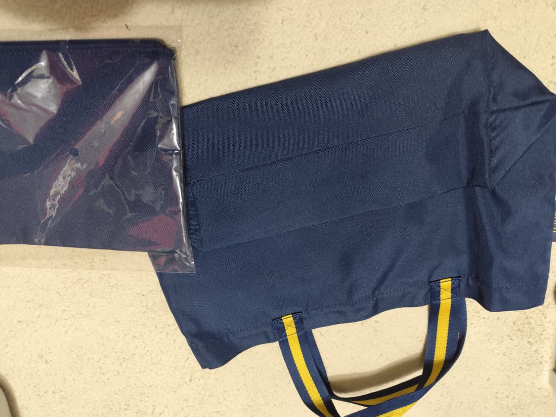 폴로 곰돌이 토트백+파우치 세트 네이비 가방 테디베어 랄프로렌 polo 상품이미지3