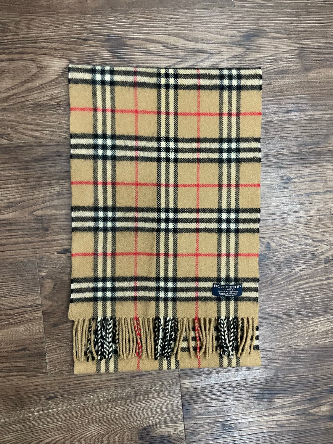버버리 램스울 노바체크 머플러 목도리 베이지 상품이미지1