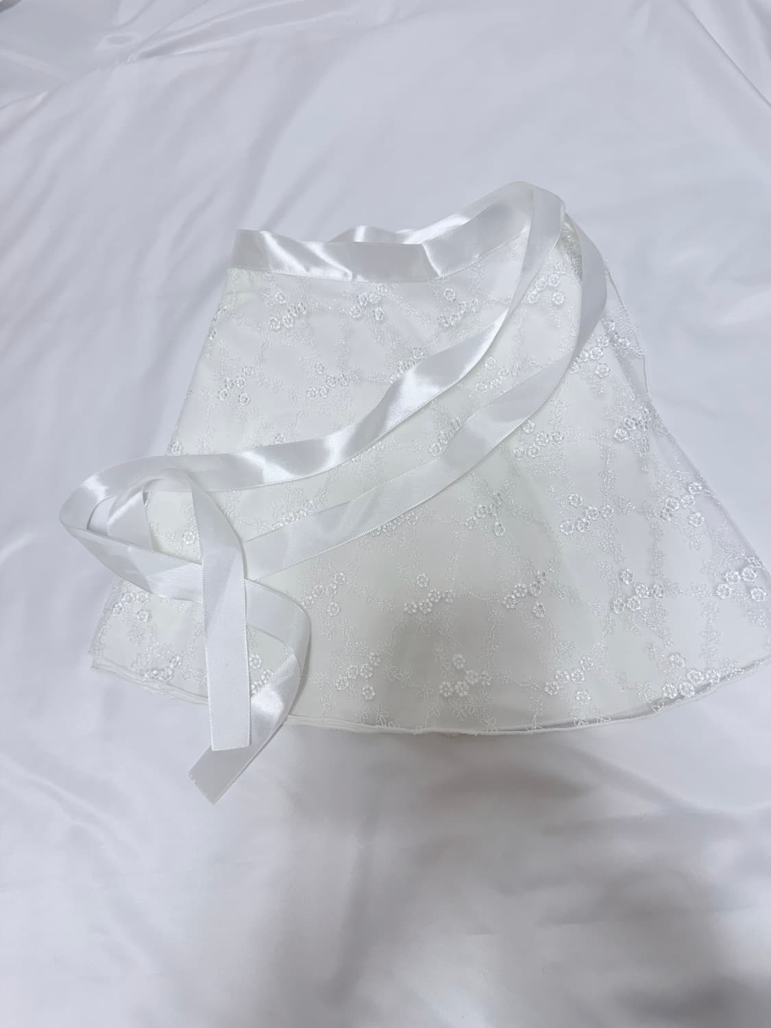 (새상품)드라이로즈 부케 발레 랩스커트 상품이미지6