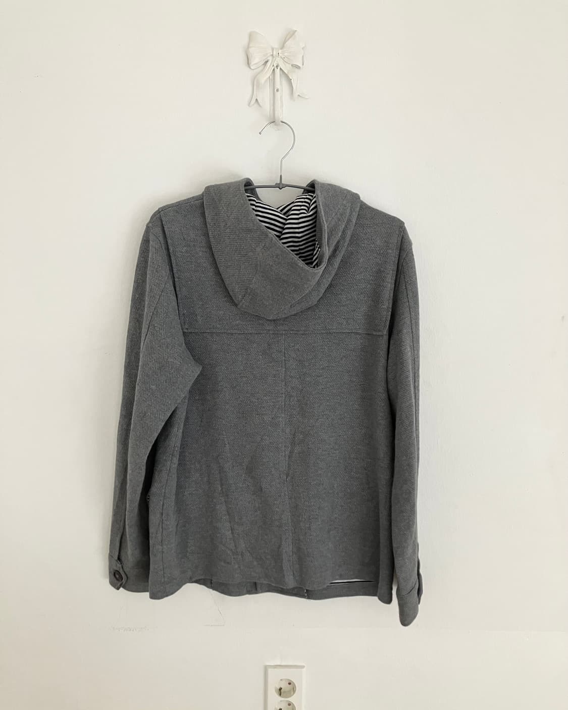 그레이 떡볶이 숏 자켓 상품이미지6