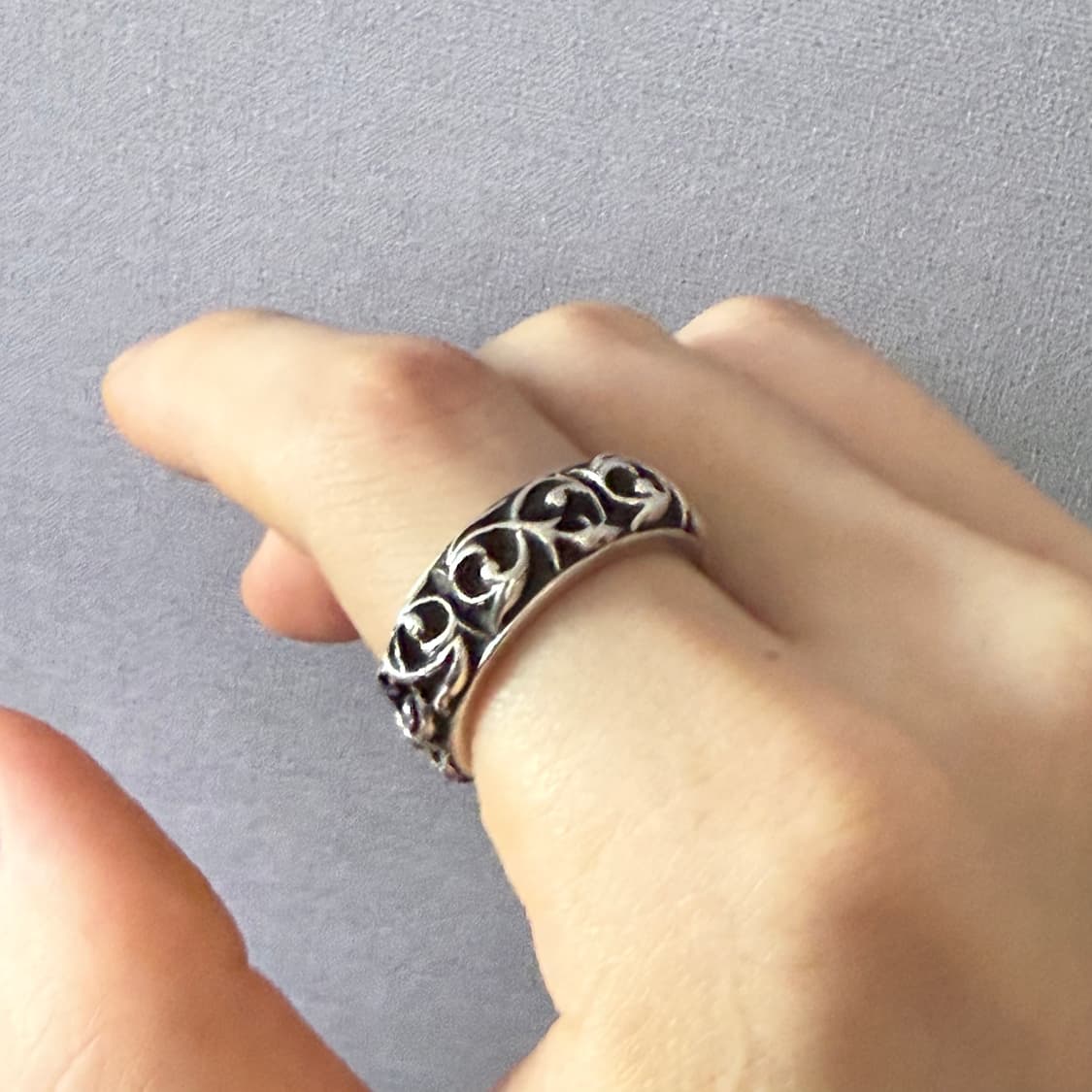 크롬하츠 이터니티 바인 밴드 링 21.5 상품이미지2