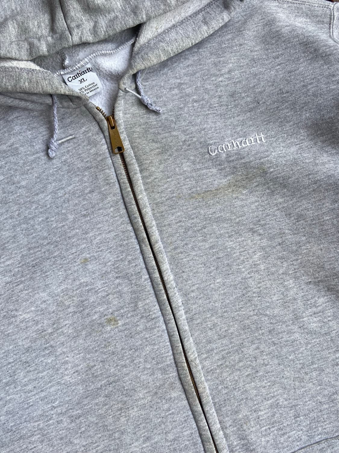 Vintage Carhartt K122 Hooded Zip Up 상품이미지5