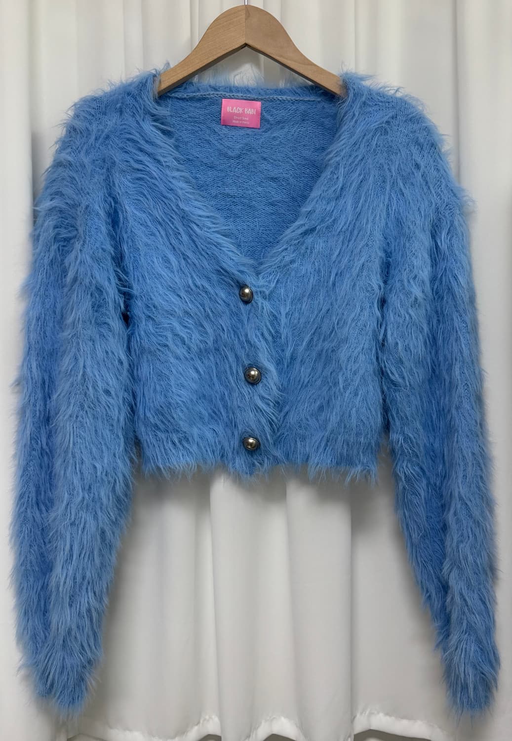 진바니 블랙바비 메리 밍크 가디건 상품이미지10