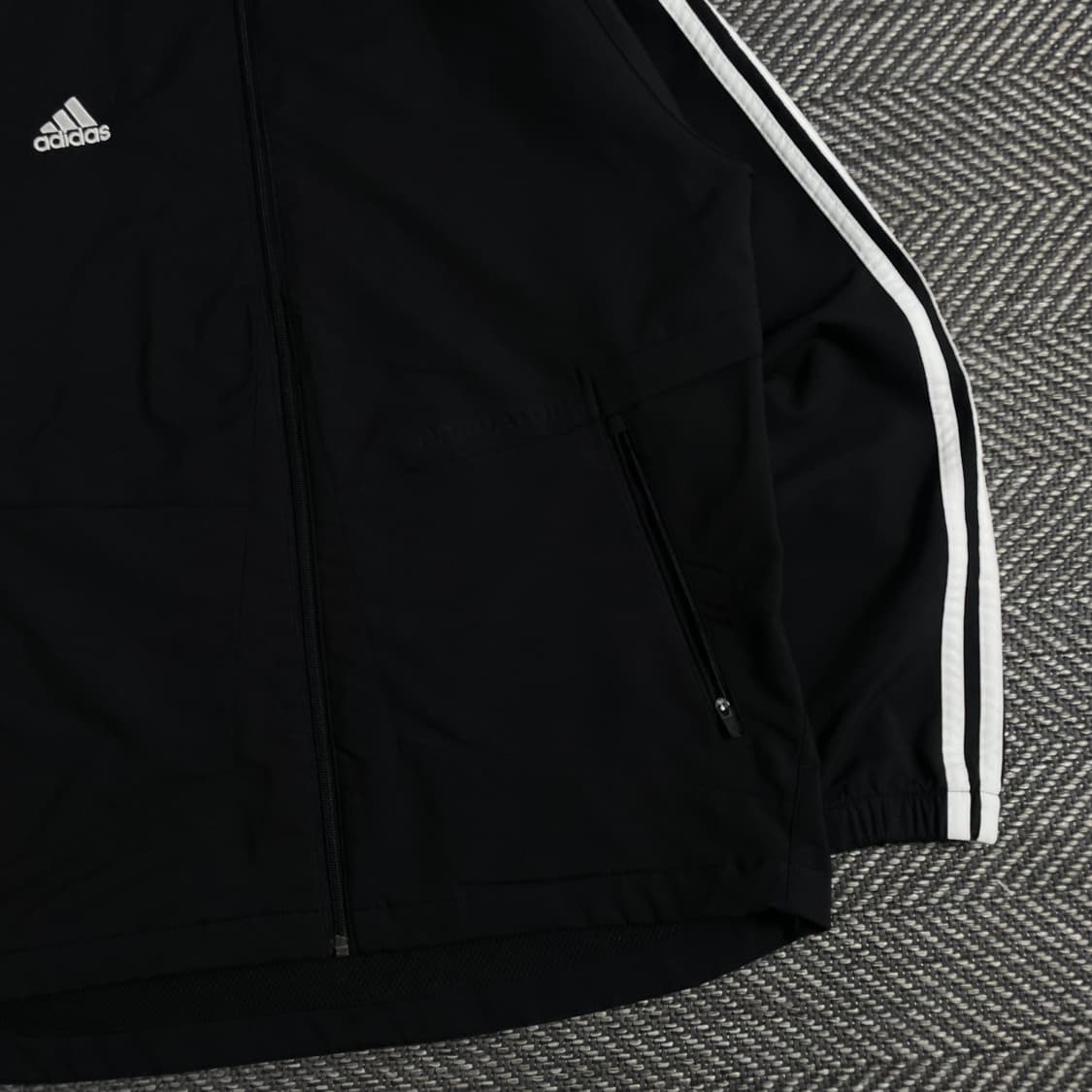 00s 아디다스 올드스쿨 배색 우븐 트랙자켓 & 트랙팬츠 세트o 3741 상품이미지3