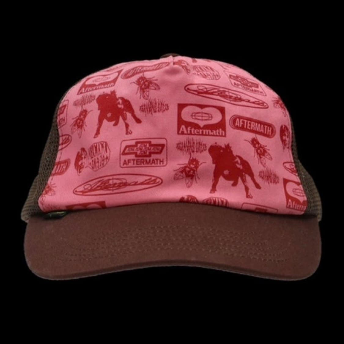 애프터매스 풀 프린트 메쉬 캡 브라운 상품이미지1